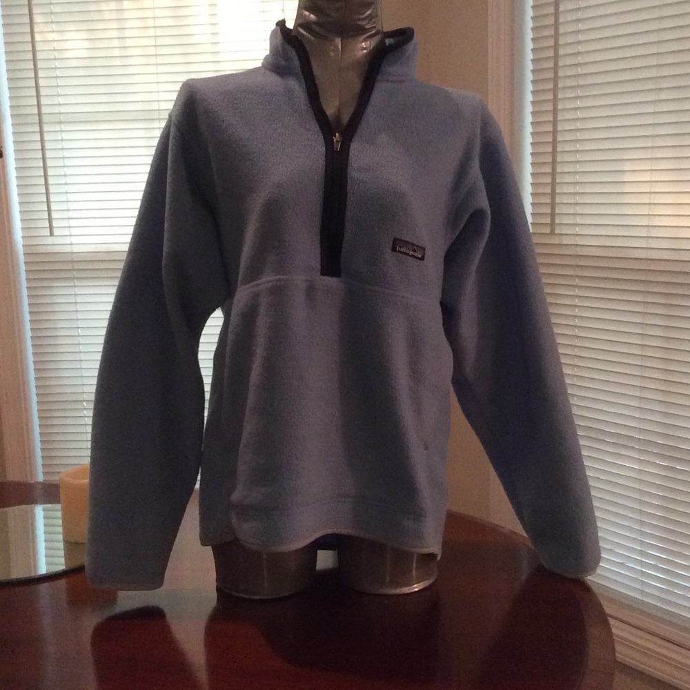 Baby Blue Patagonia Synchilla Pullover