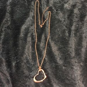 Premier Designs Jewelry Heart Drop Necklace