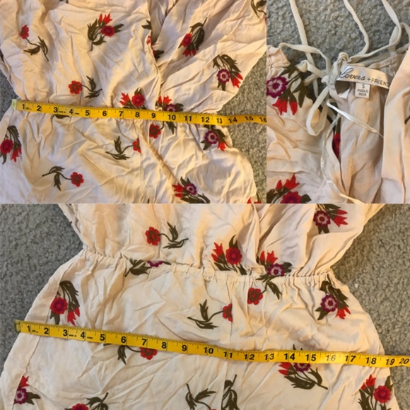 HP ❤️❤️NWOT Lovers + Friends Revolve Flower Romper - Picture 8 of 8
