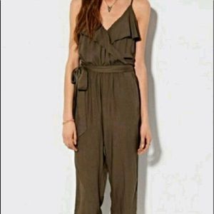 Army green jumpsuit