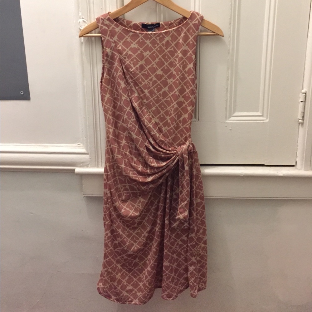 Mango Suite collection geometric knee length dress