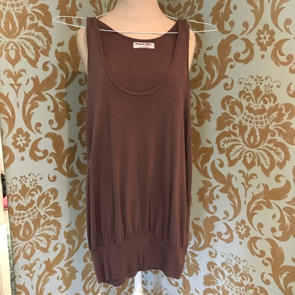 Michael Stars Cotton Tank, Brown