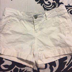 White shorts