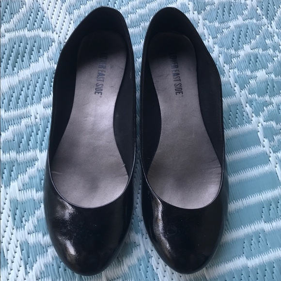 Shoes - Lower East Side shiny black flats