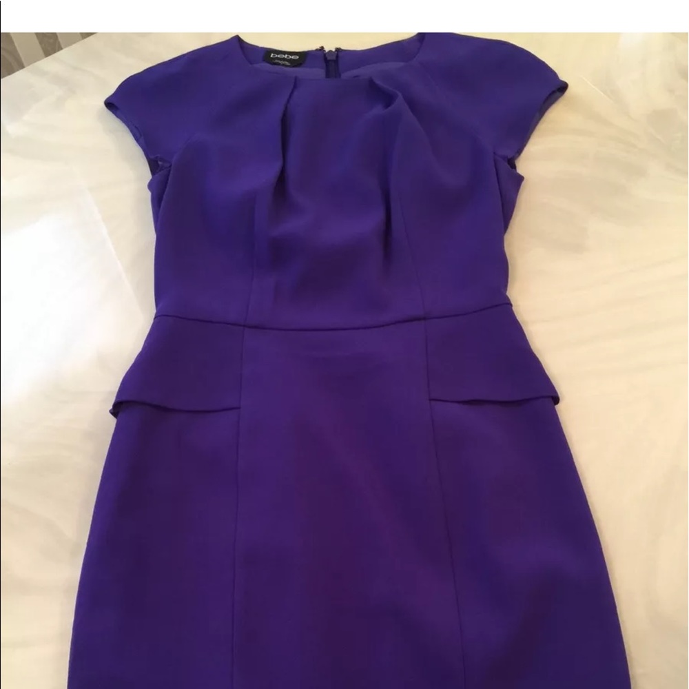Purple Bebe dress size 4