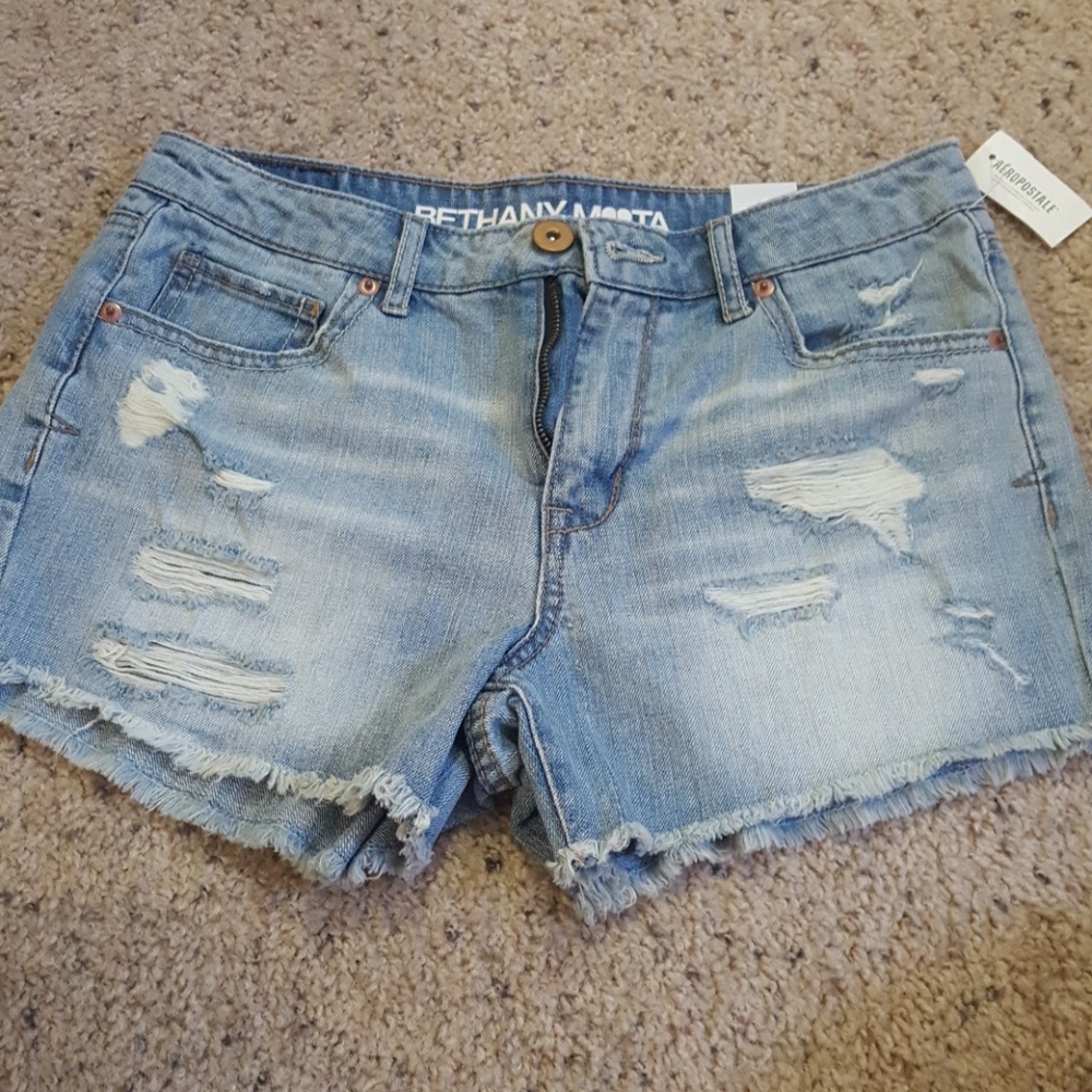 Aeropostle Bethany Mota Sz 6 Jean Shorts