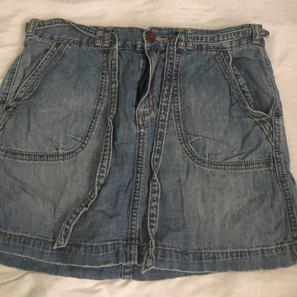 Jean skirt