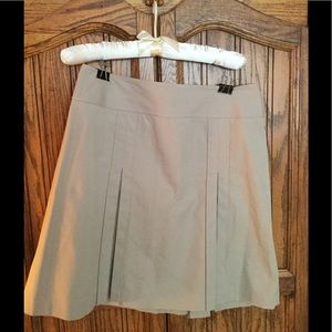 Khaki LOFT Skirt