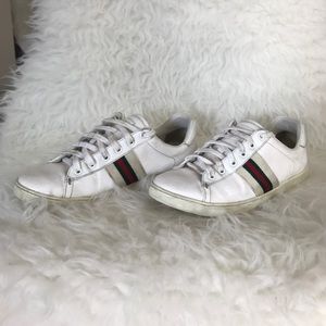 Gucci Leather Sneakers - Size 37