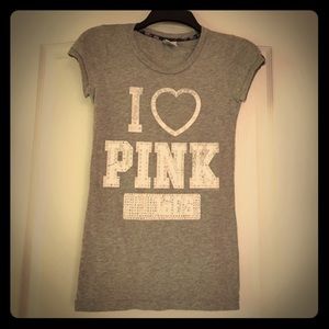 Victoria's Secret/Pink Women's Jeweled Shirt, Sz S