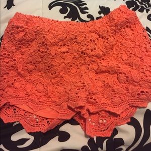 Lace shorts