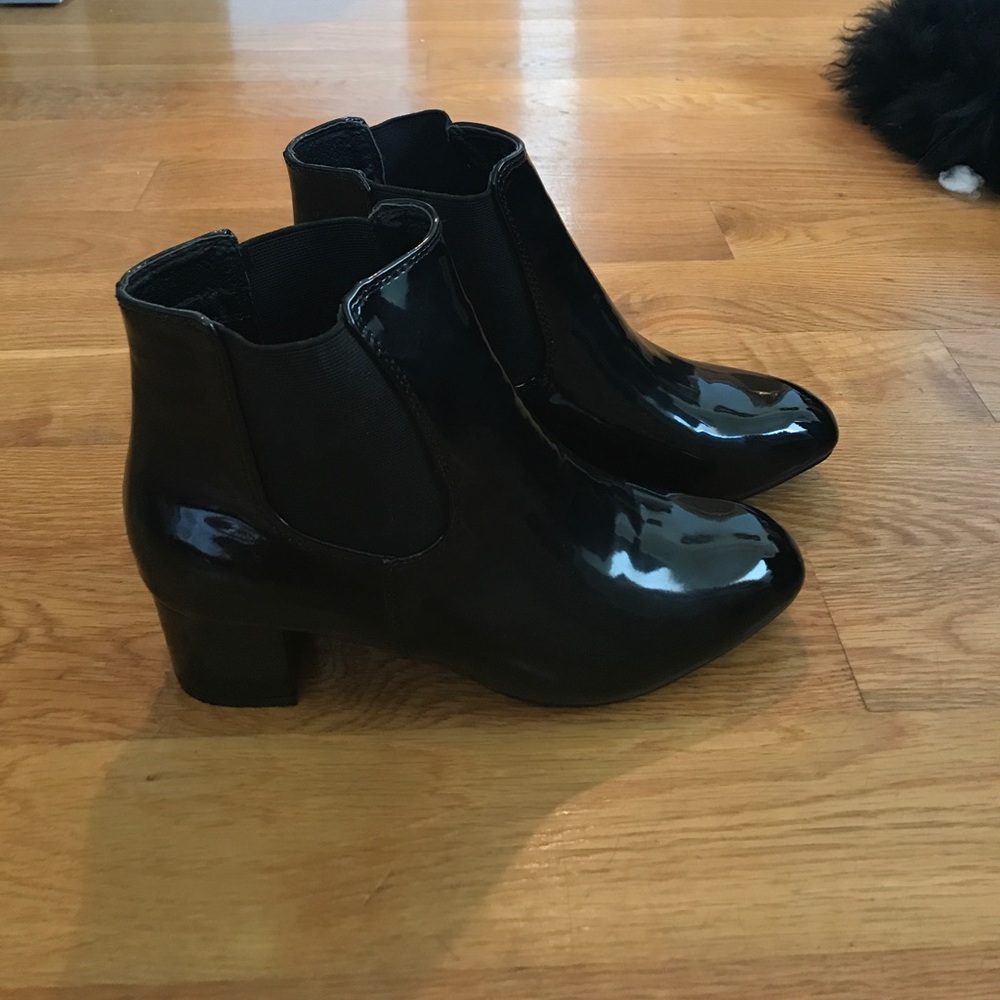 NWOT ASOS Daisy Street patent Chelsea boots- UK 5 - Picture 4 of 4