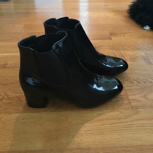 NWOT ASOS Daisy Street patent Chelsea boots- UK 5 - Picture 4 of 4