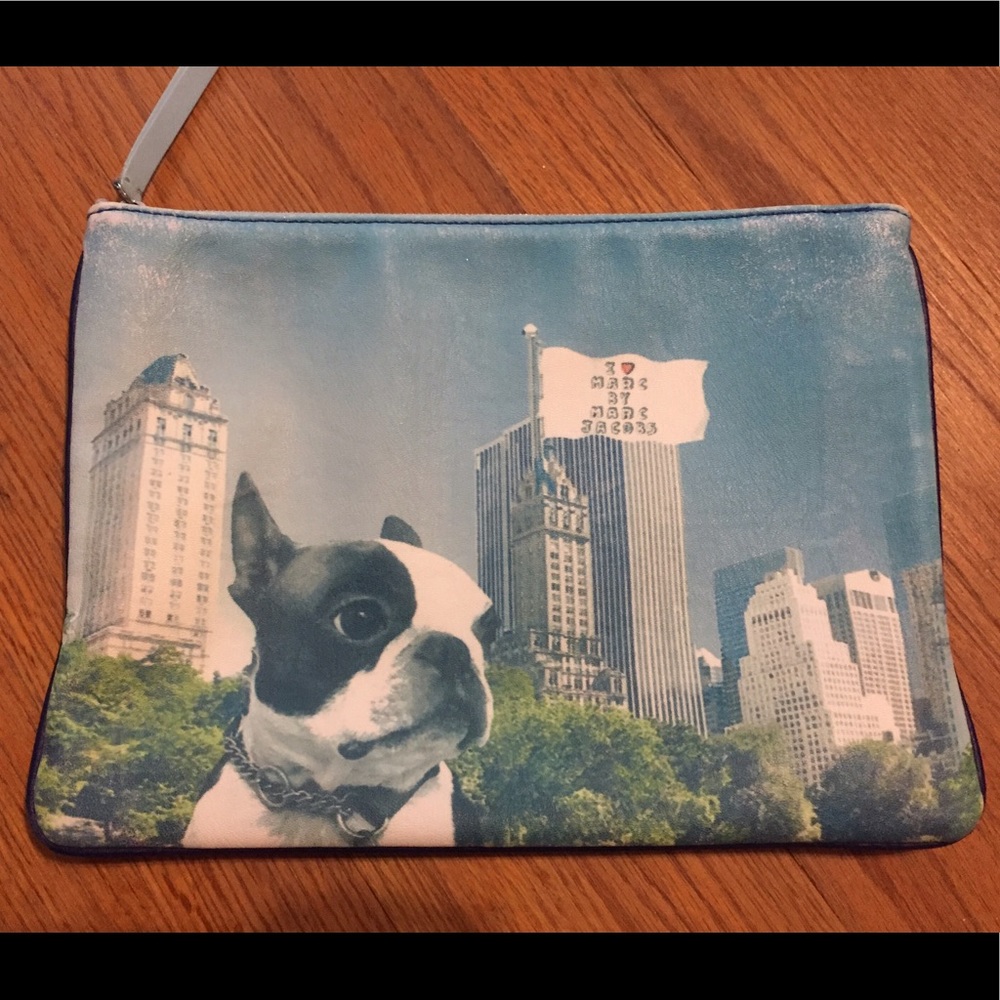 Marc Jacobs zipped clutch