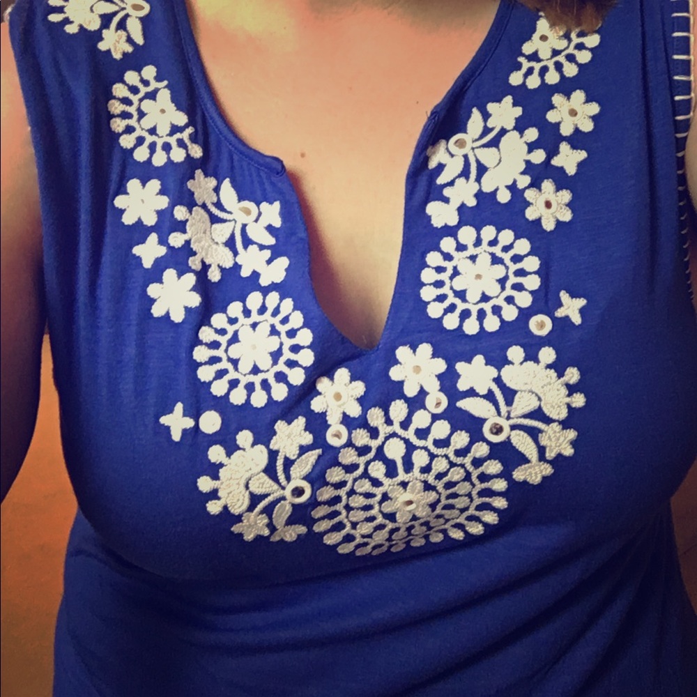 Blue XXL dress NWT