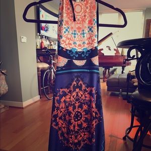 Gently used (worn once) beautiful maxi dress