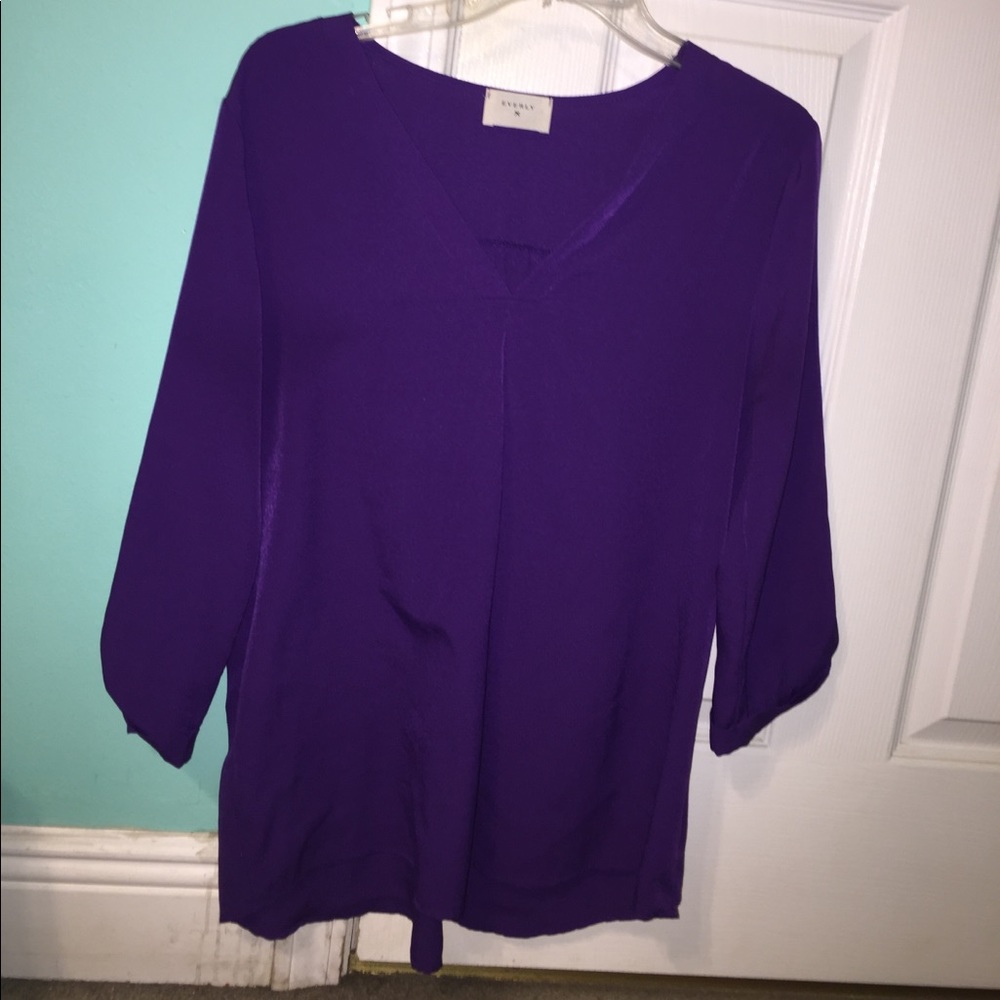 Purple blouse