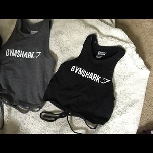 Bundle of two Gymshark ribbon tops