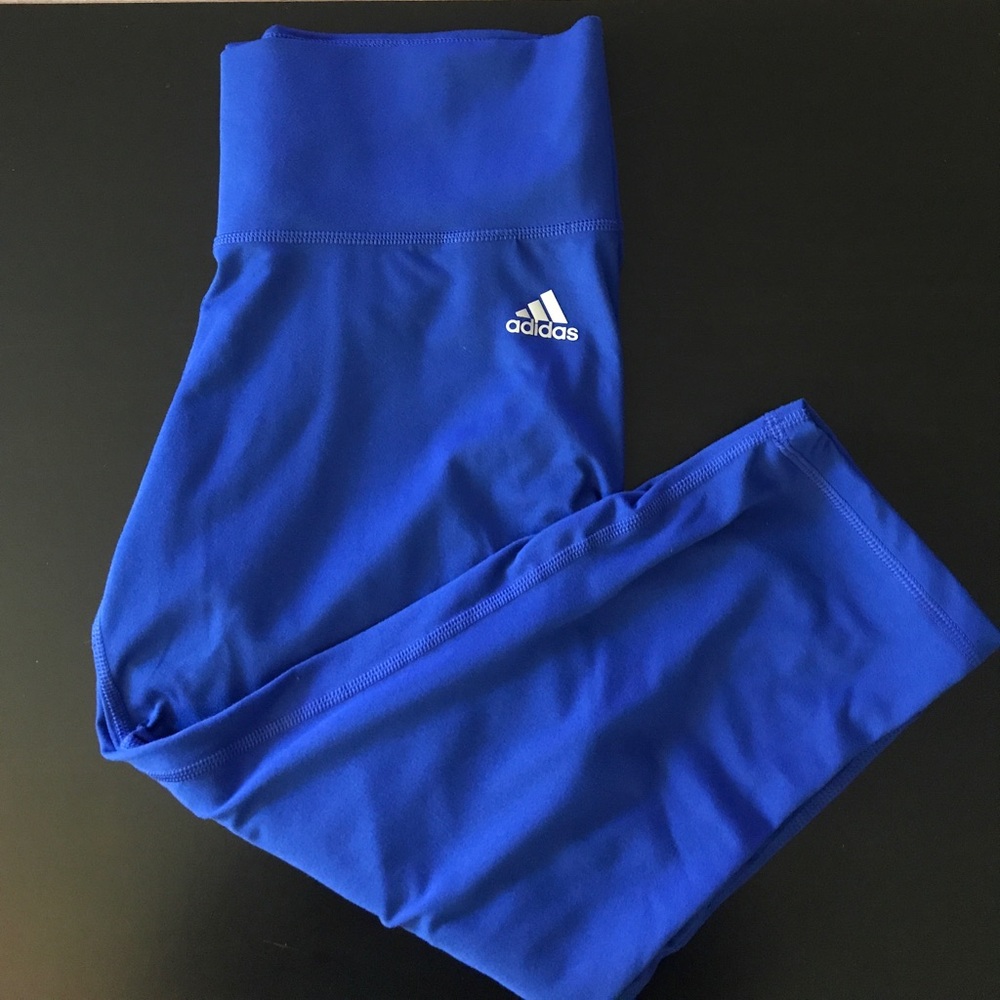 Adidas cropped workout pants