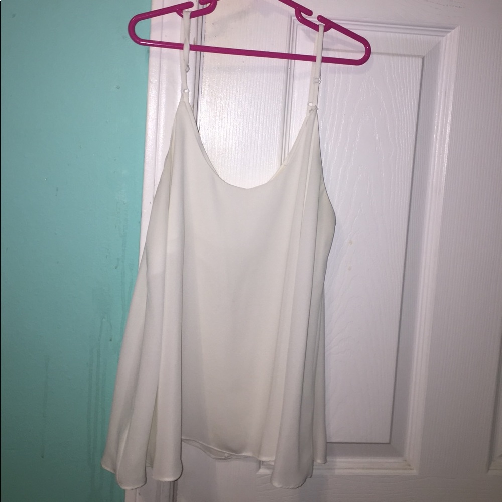 Cute flowy crop top tank