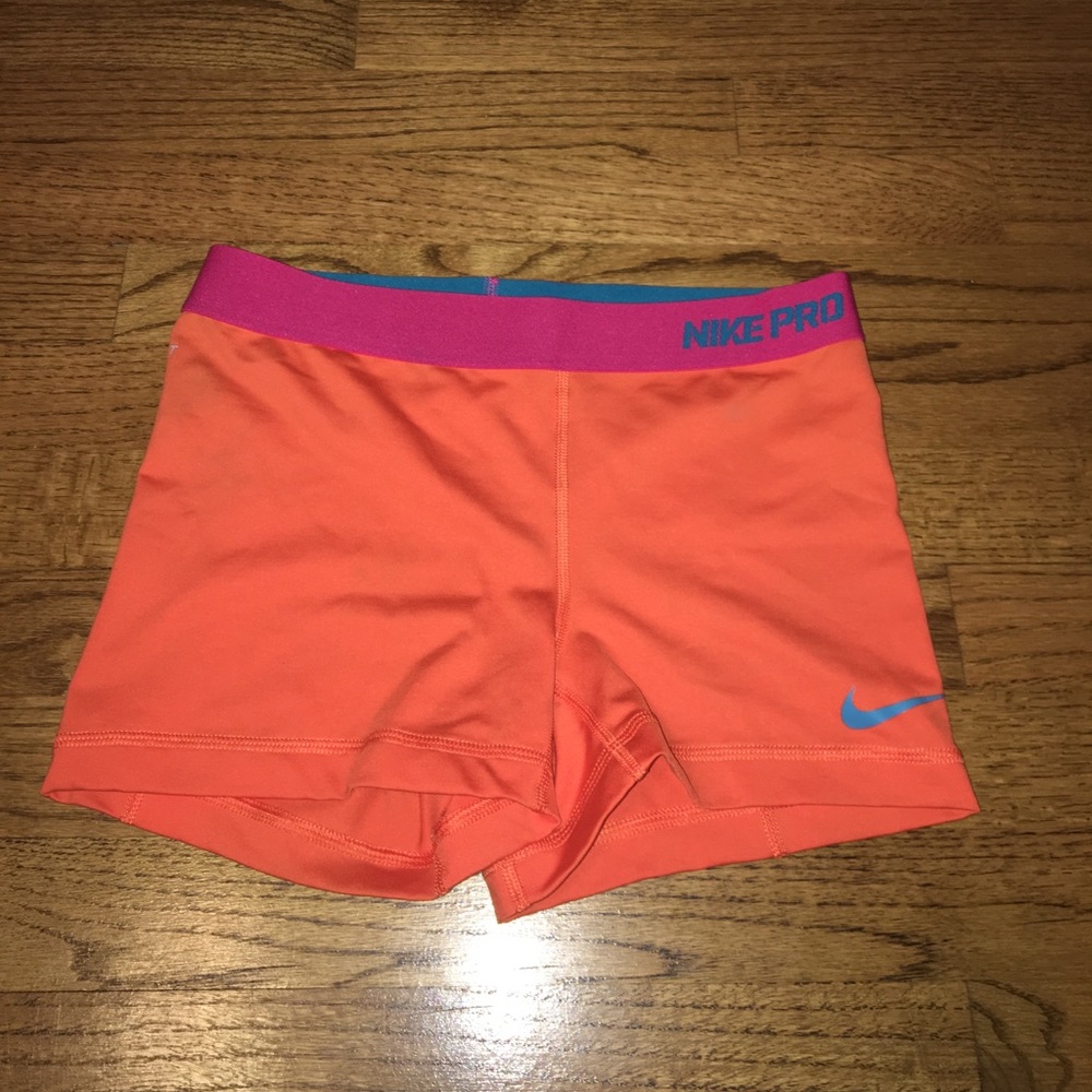 Orange Nike Spandex