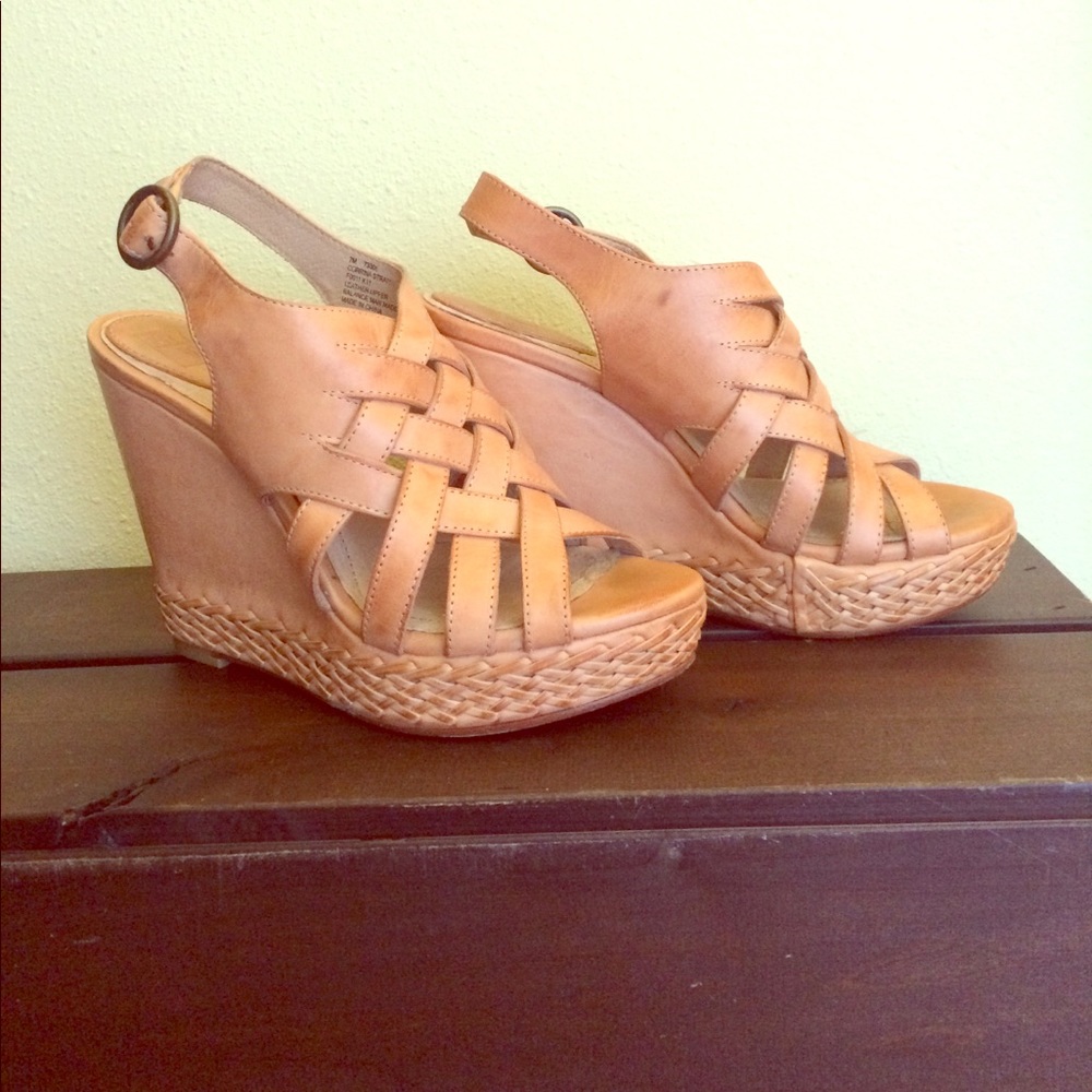 Frye Corrina strappy wedge
