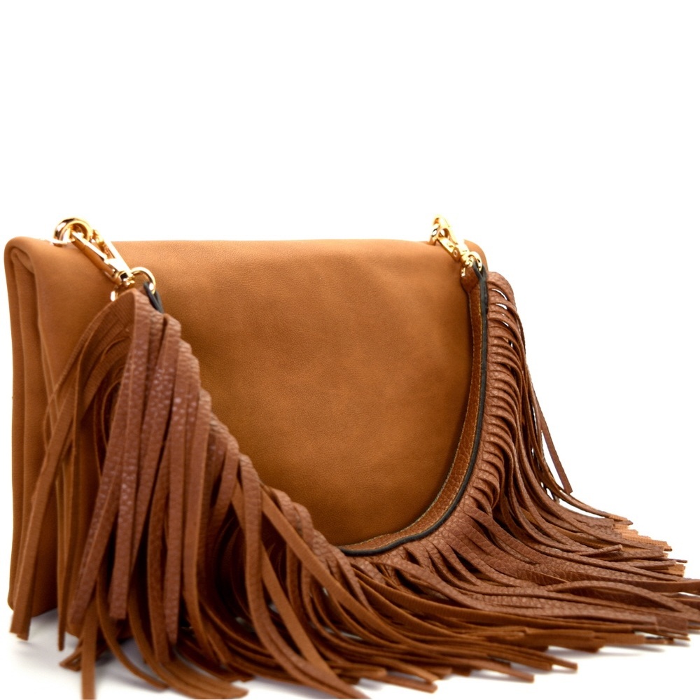 3-way crossbody brown purse