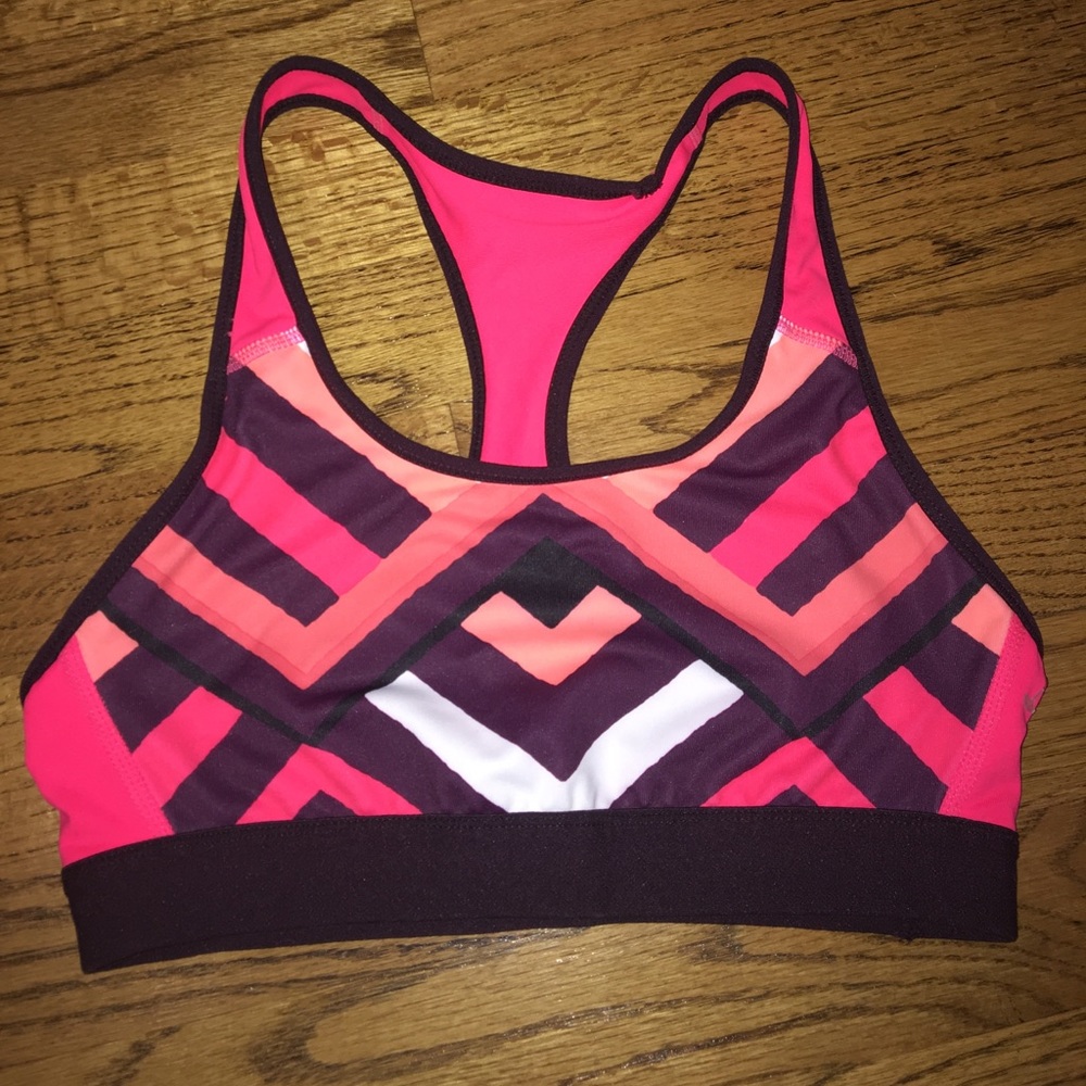 Bright Pink Sports Bra