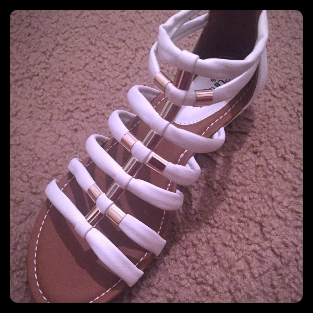 White Sandals