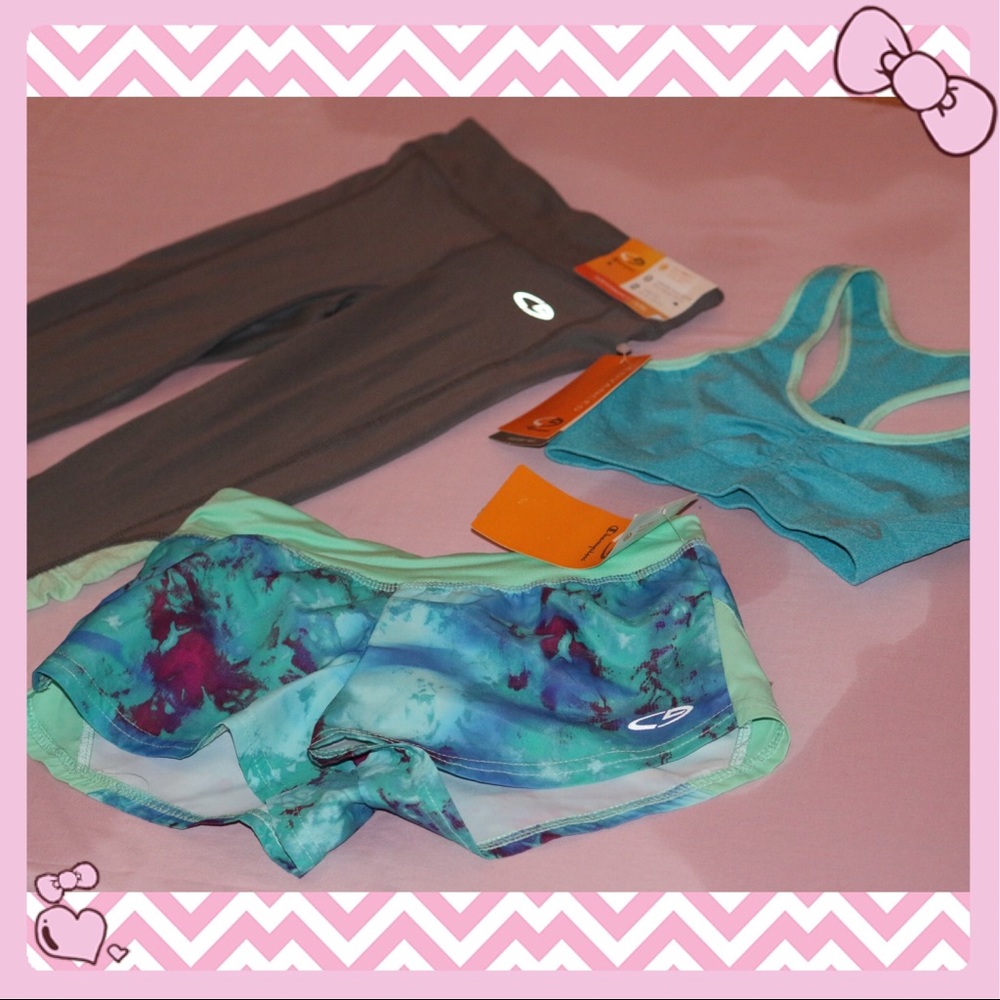 Champion High Performance 3 Piece Outfit for Girls