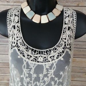 Romantic Sheer Boho Tank