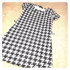 A Marilyn Monroe inspired checkered print dress