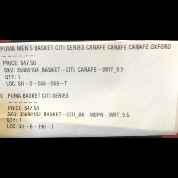 PUMA MENS BASKET CITI SERIES - Picture 2 of 2