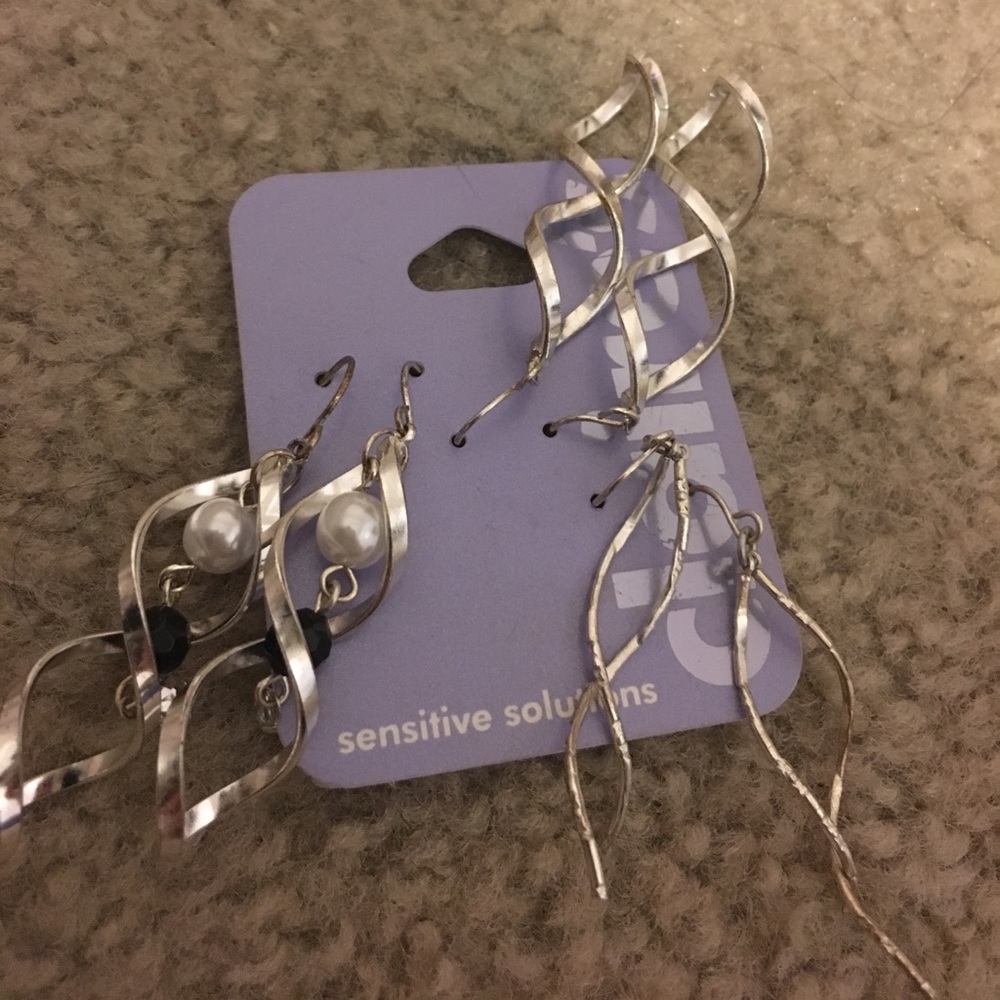 3 Earrings SET