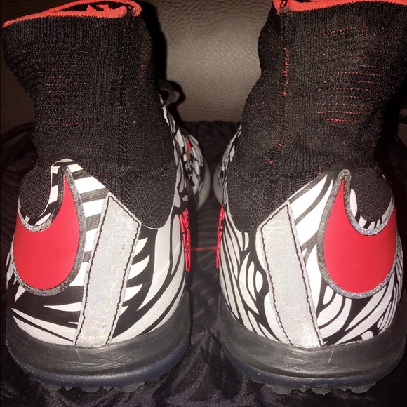 Nike HypervenomX Proximo Neymar Black White Red main image 5