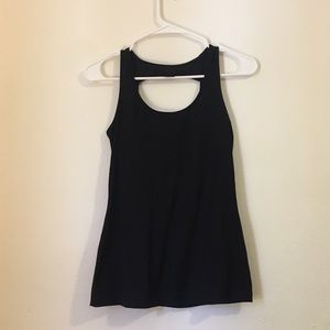 Black LULULEMON ATHLETICA tank top