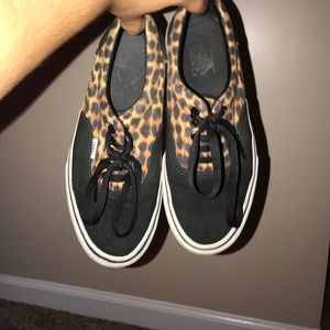 Cheetah Print Vans Women's 9/Men's 7.5