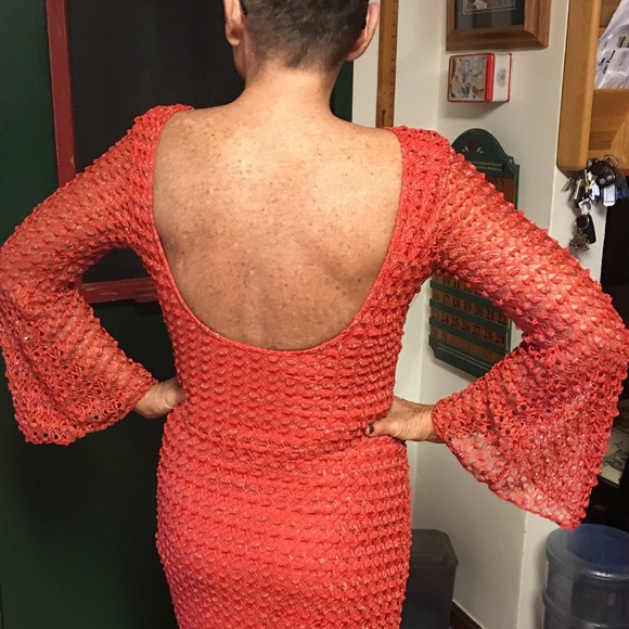 🆕wot/Mona B. Orange Metallic BoHo Beautiful Mini - Picture 4 of 8