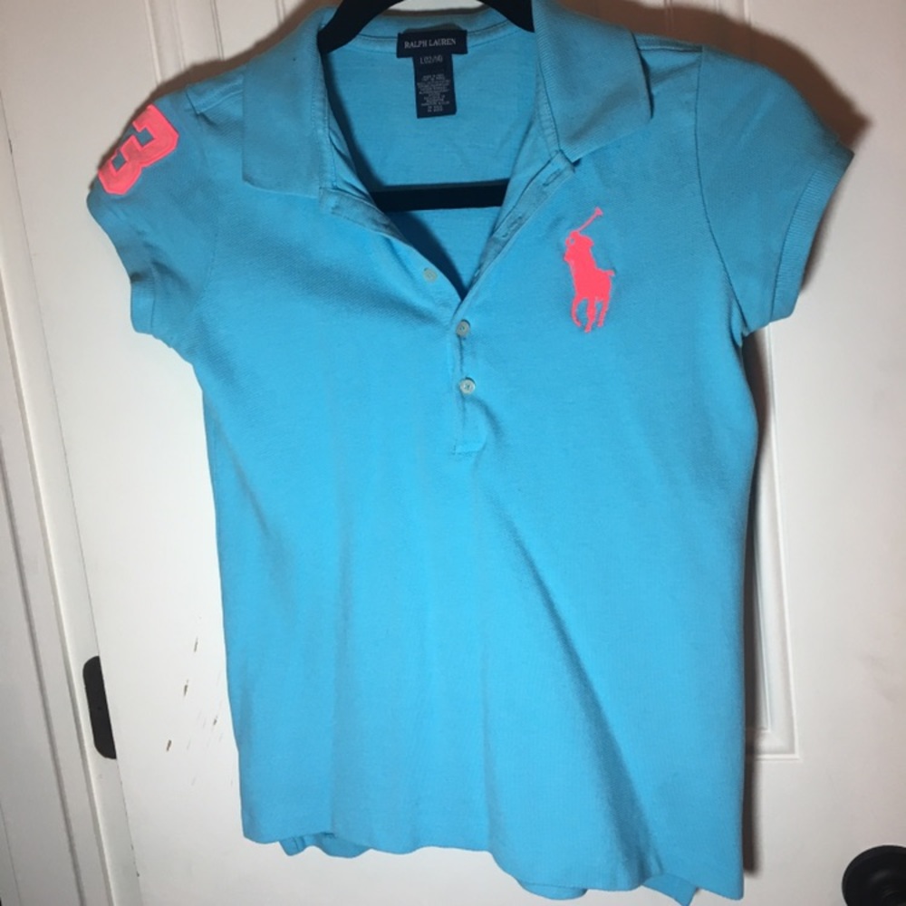 Girls Ralph Lauren Polo Shirt