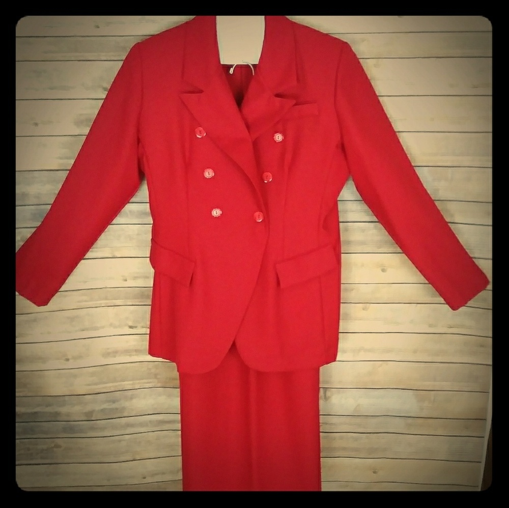 Blazer jacket and skirt