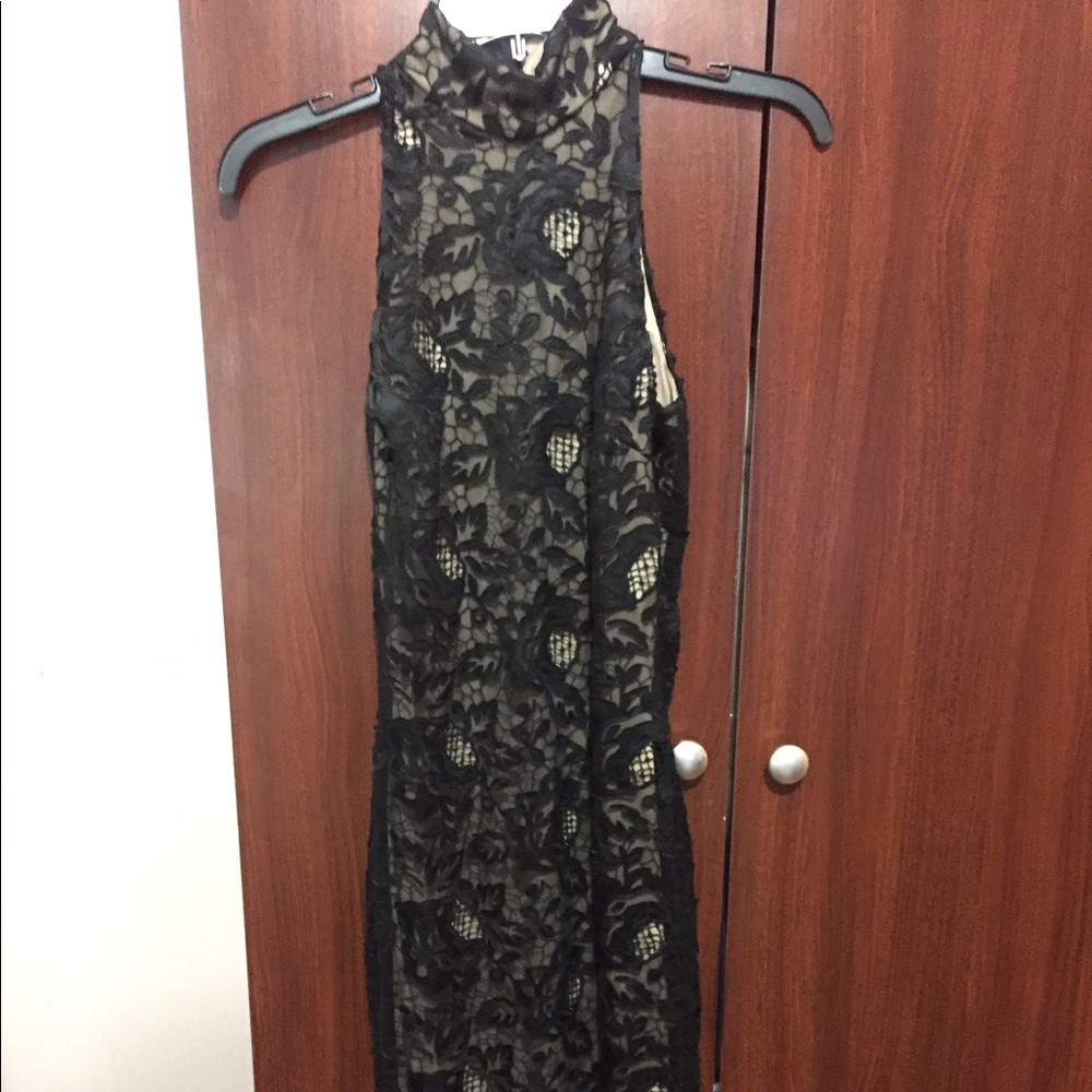 Black hot Miami styles midi dress