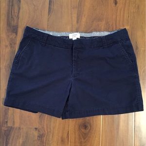 Crown and Ivy navy shorts size 12