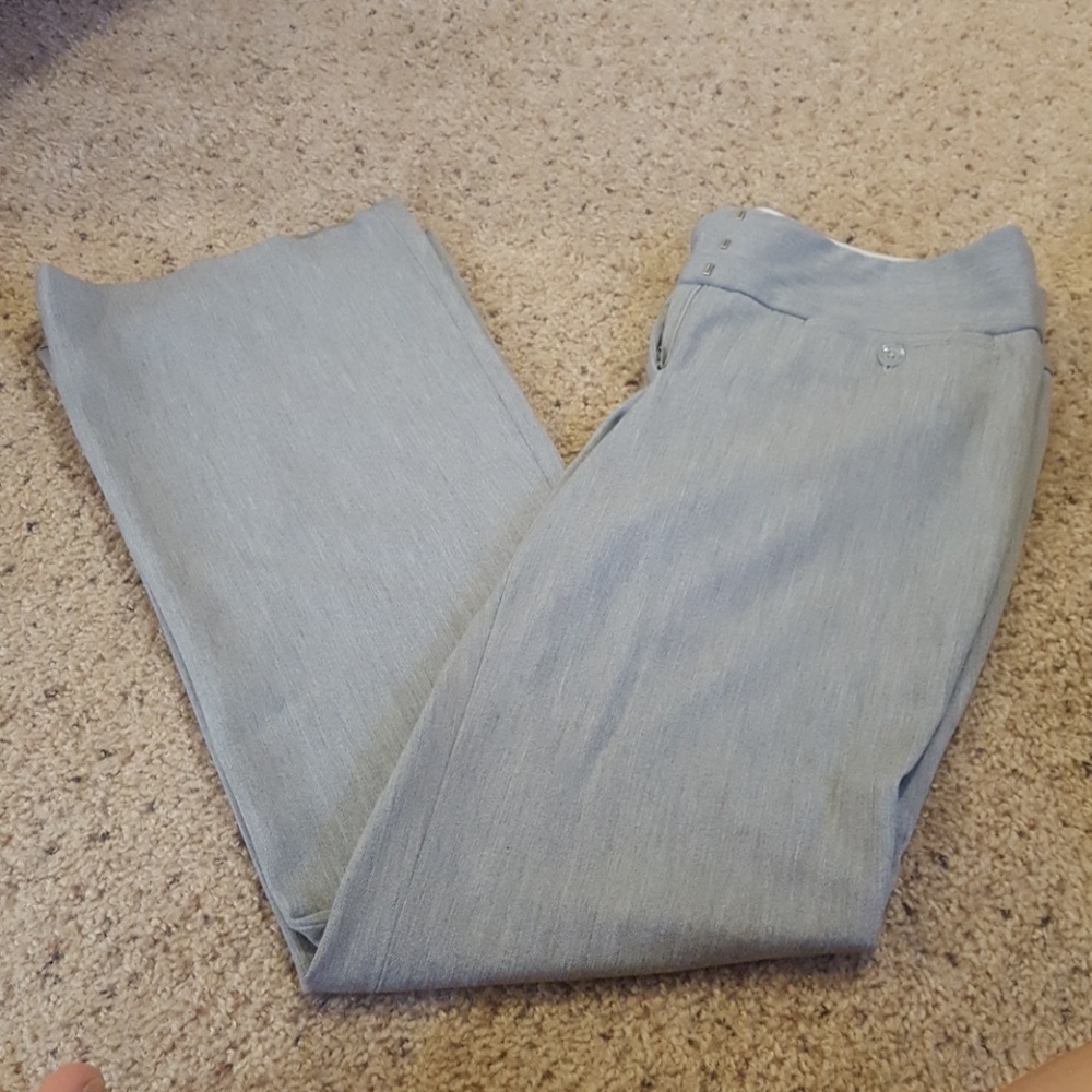 Express Editor Grey Slacks Sz 4R