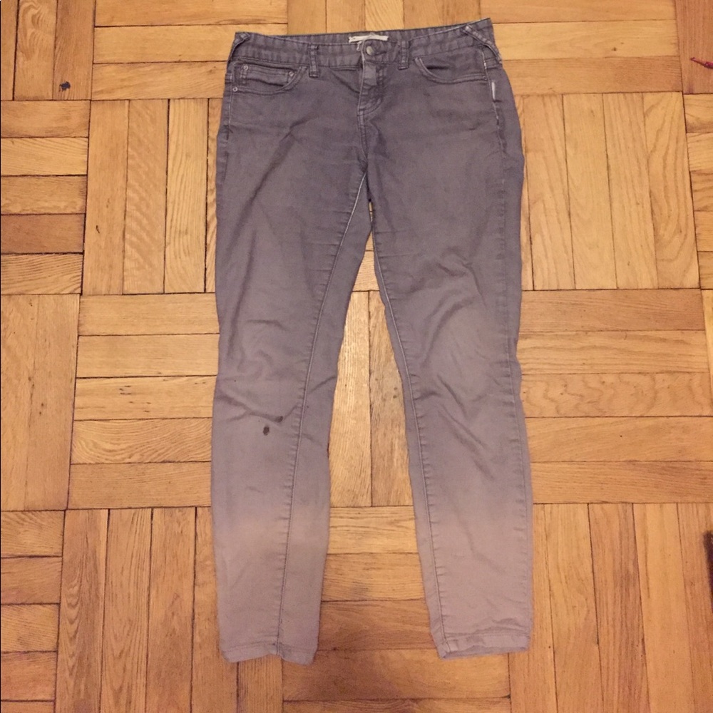 Free people gradation grey skinny jeans size 26