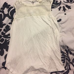 White tank top
