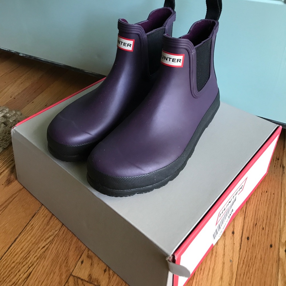 Purple Mini Hunter Rainboots