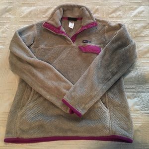 Patagonia grey pullover