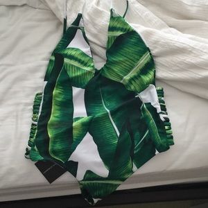 Brand New Goodnight Macaroon one piece swimsuit