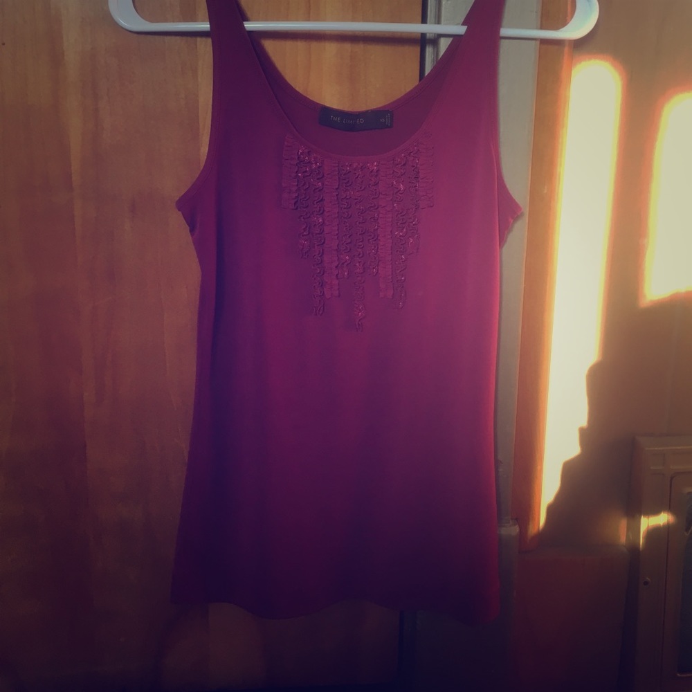 The Limited Deep Pink Tank