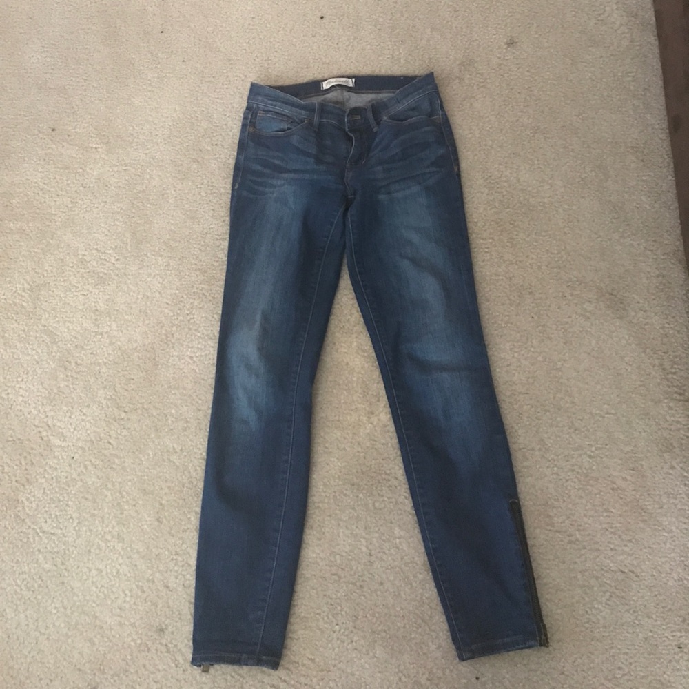 Medium wash denim